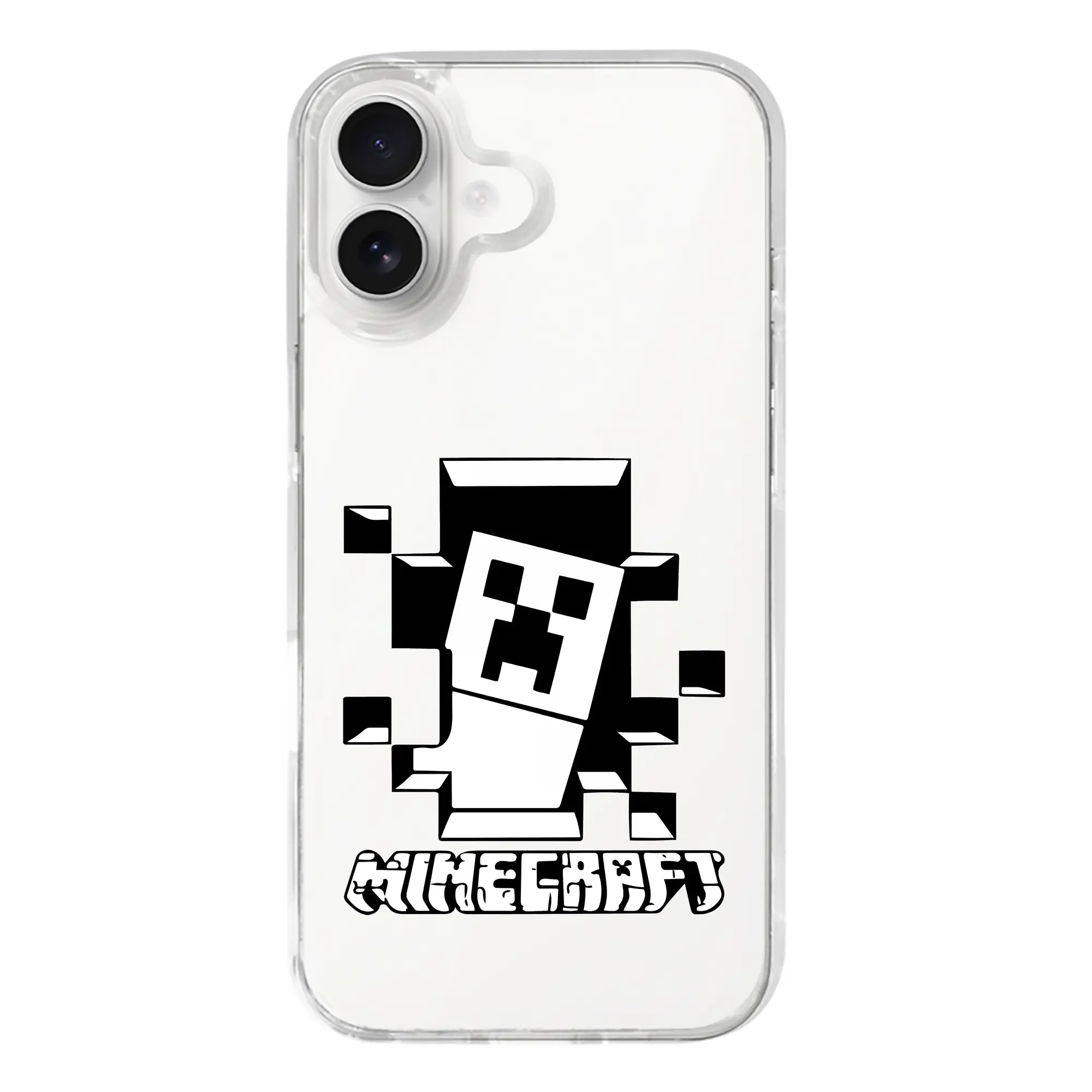 マイクラ グッズ  マイクラ - iPhone 17シリーズ 透明スマホケース – 薄型・耐衝撃・精密フィット保護カバー